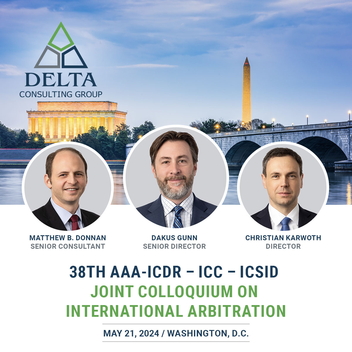 Delta Consulting Group - International Arbitration