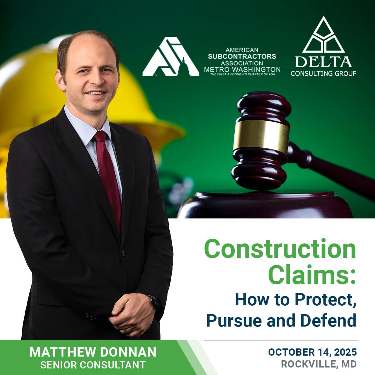 Construction Claims: How to Protect, Pursue, and Defend