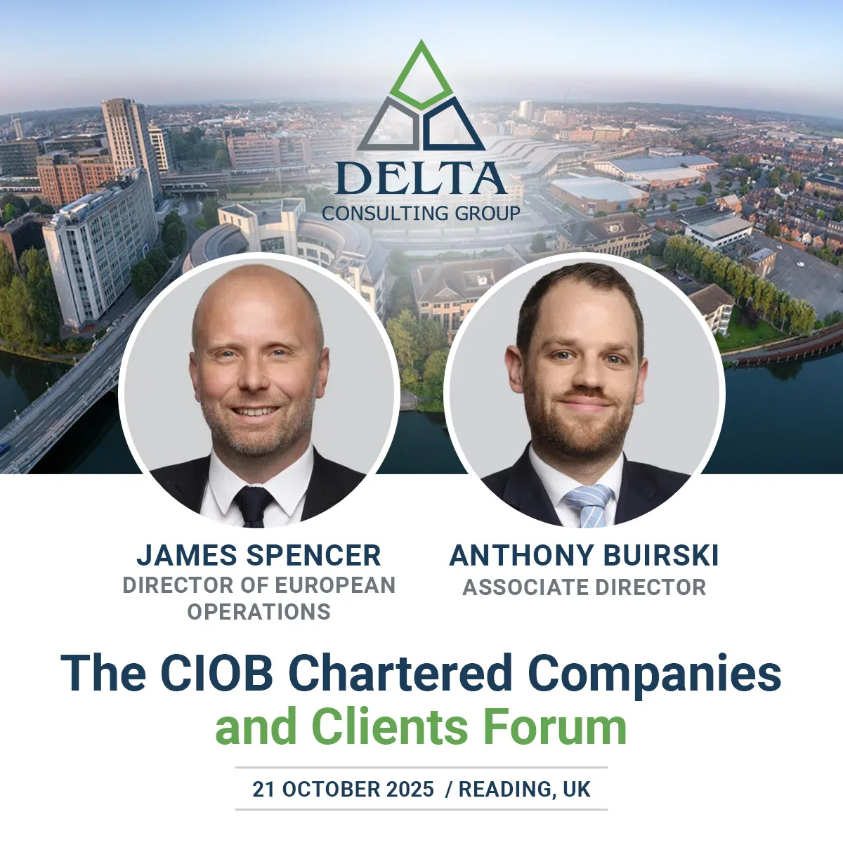 The CIOB Chartered Companies and Clients Forum