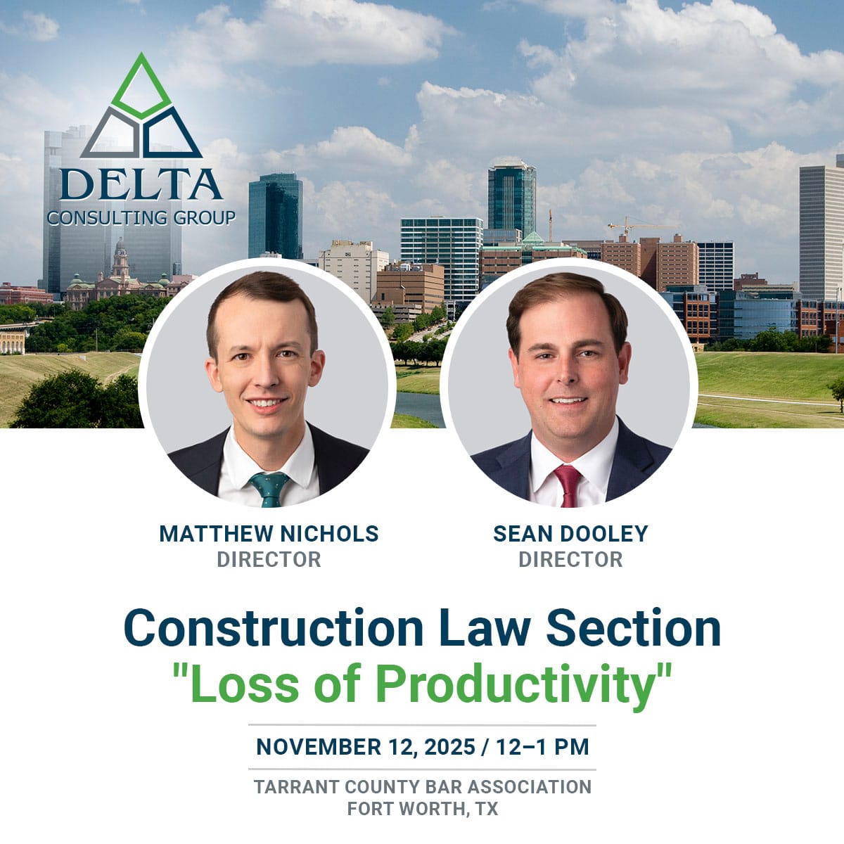 Tarrant County Bar Association’s Construction Law Section
