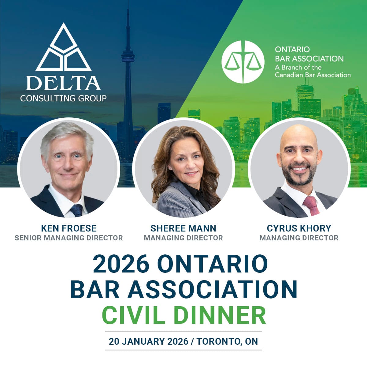 2026 Ontario Bar Association Civil Dinner