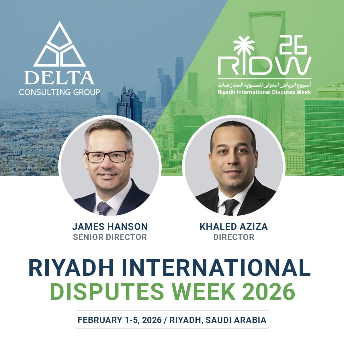 Riyadh International Disputes Week (RIDW)