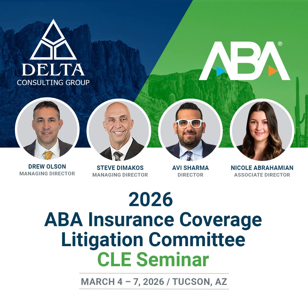 2026 ABA Insurance Coverage Litigation Committee CLE Seminar