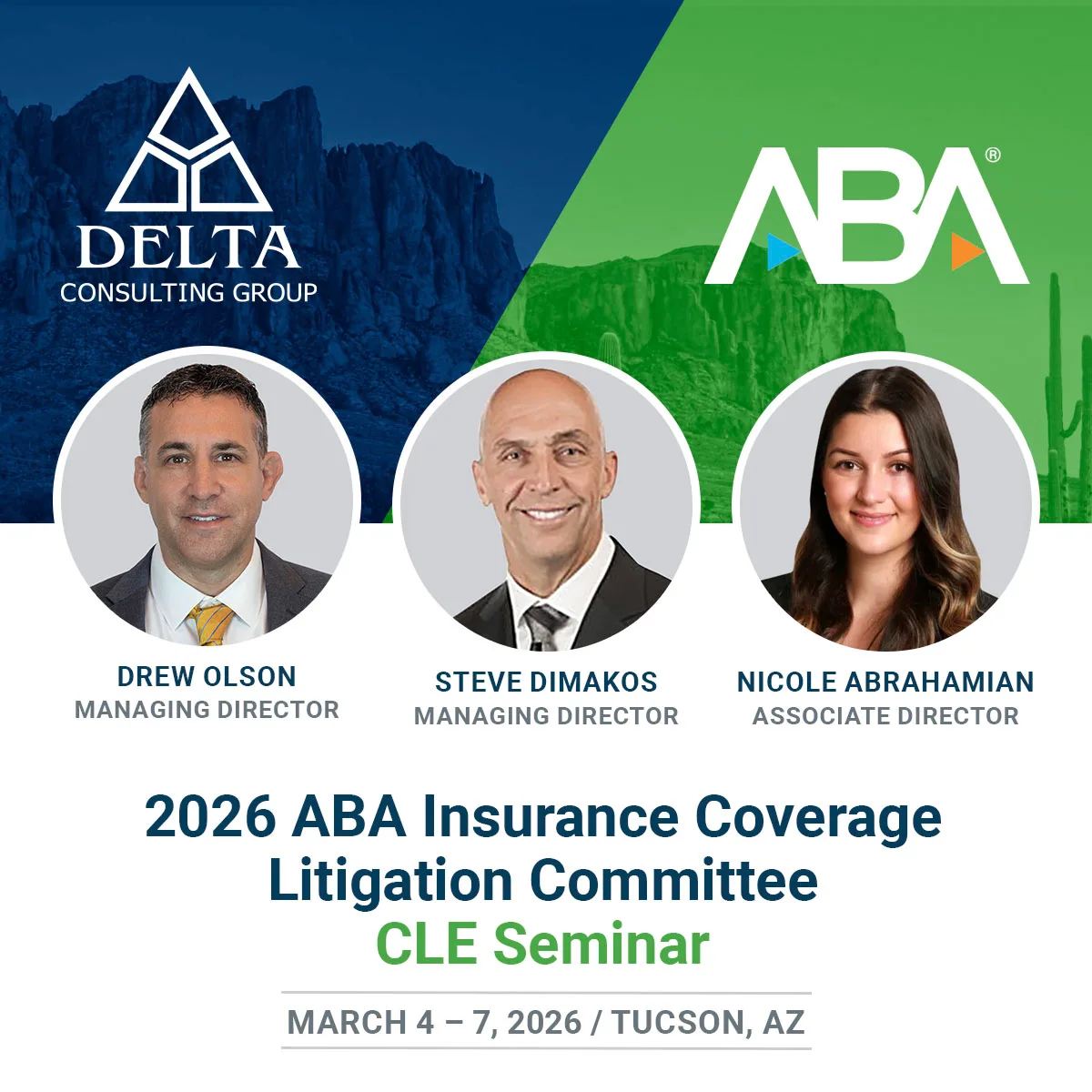 2026 ABA Insurance Coverage Litigation Committee CLE Seminar
