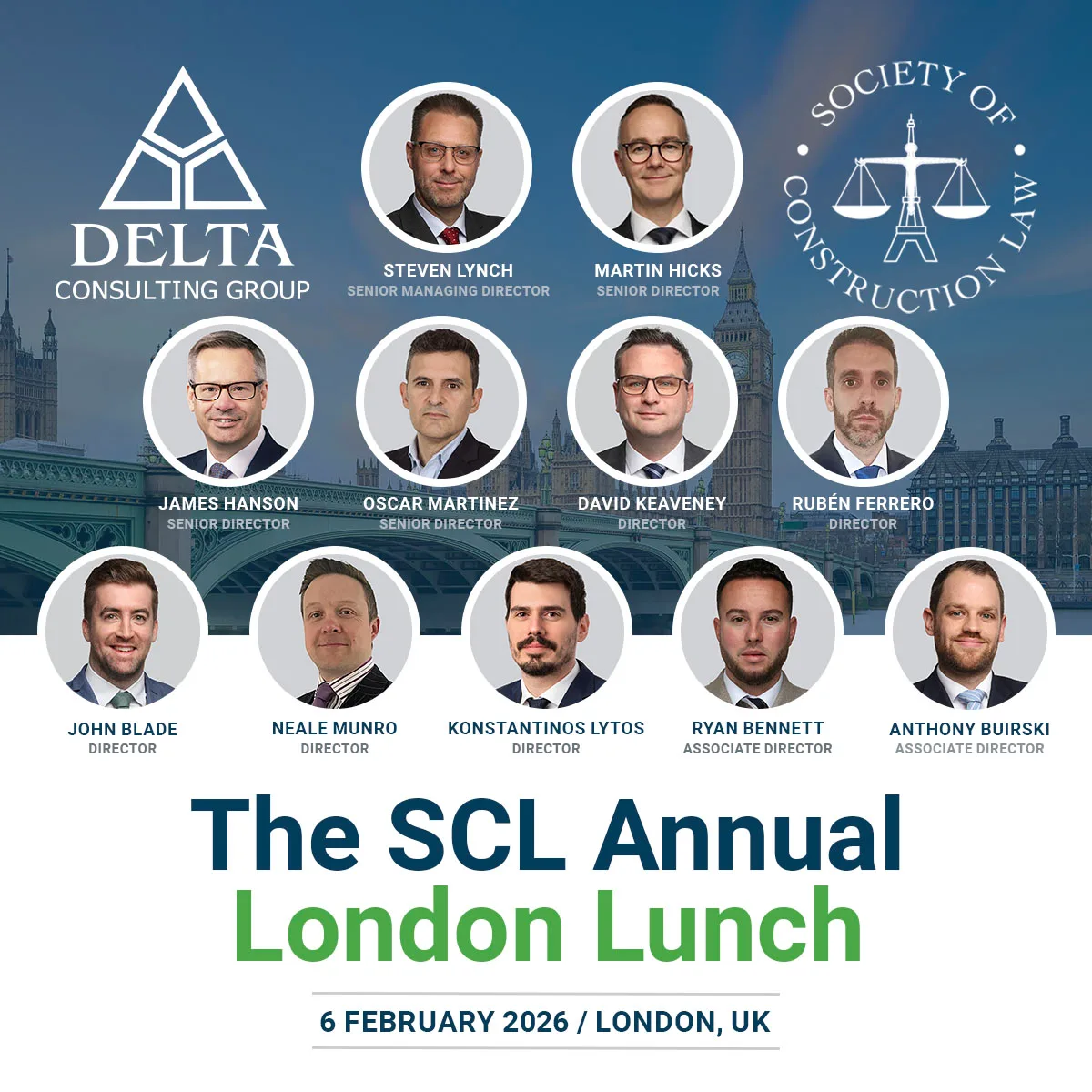 The SCL Annual London Lunch 2026
