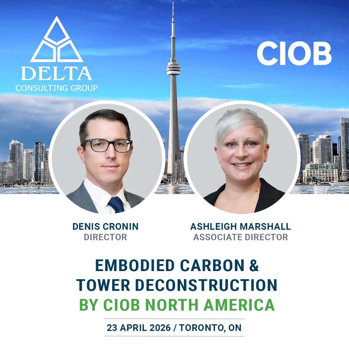 Embodied Carbon & Tower Deconstruction by CIOB North America