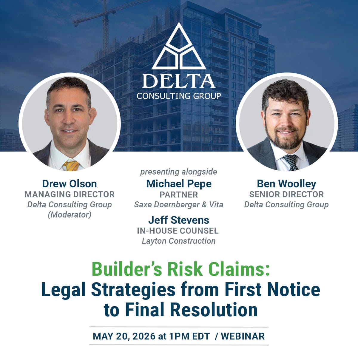 Builder’s Risk Claims Webinar 2026