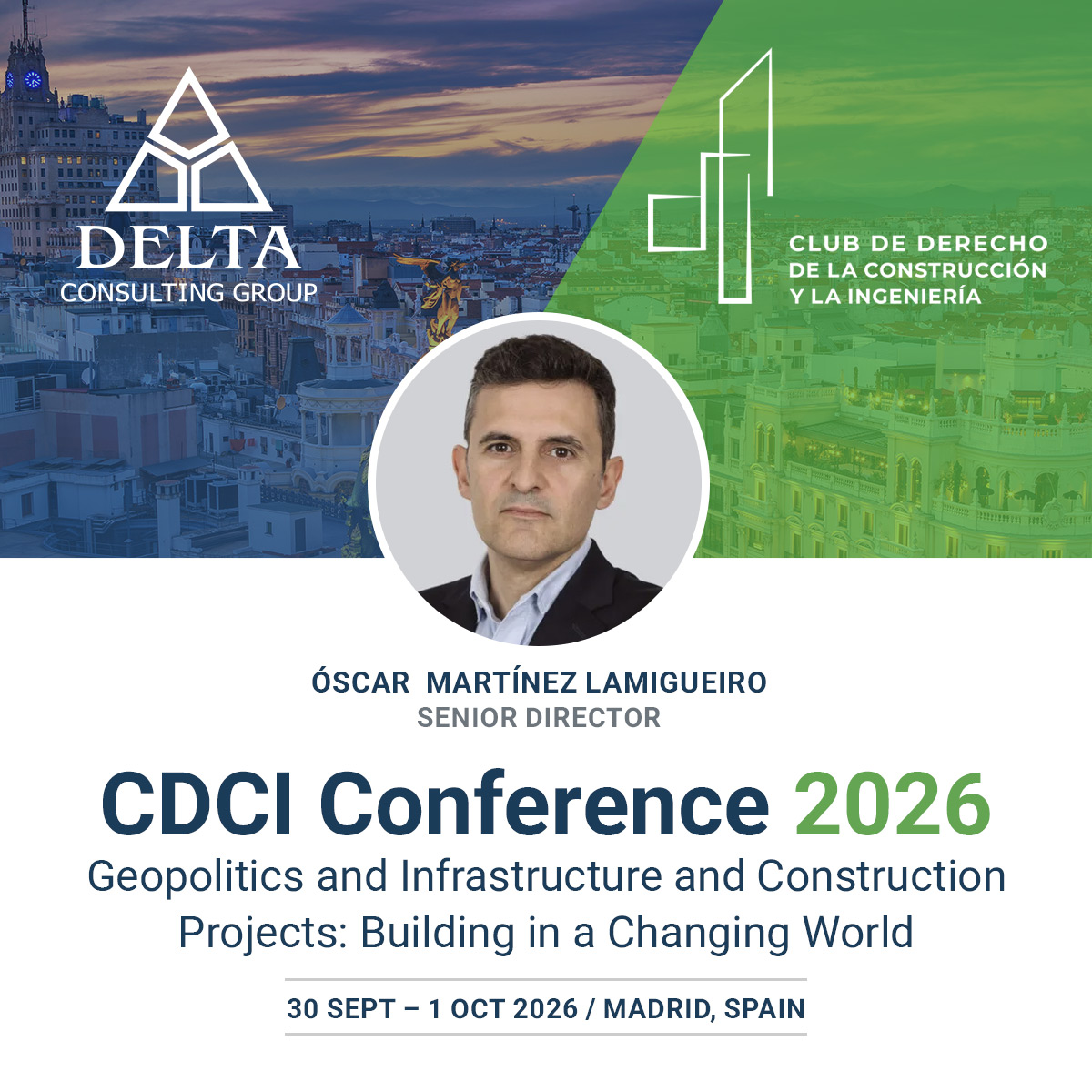 Conferencia CDCI 2026 4 - Delta Consulting Group Conferencia CDCI 2026