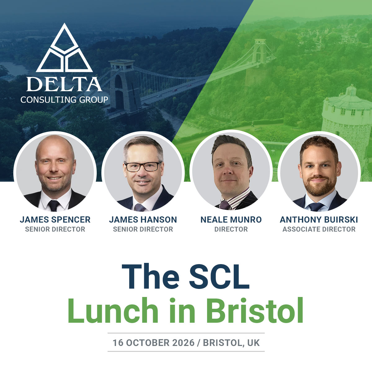 The 2026 SCL Lunch in Bristol, England