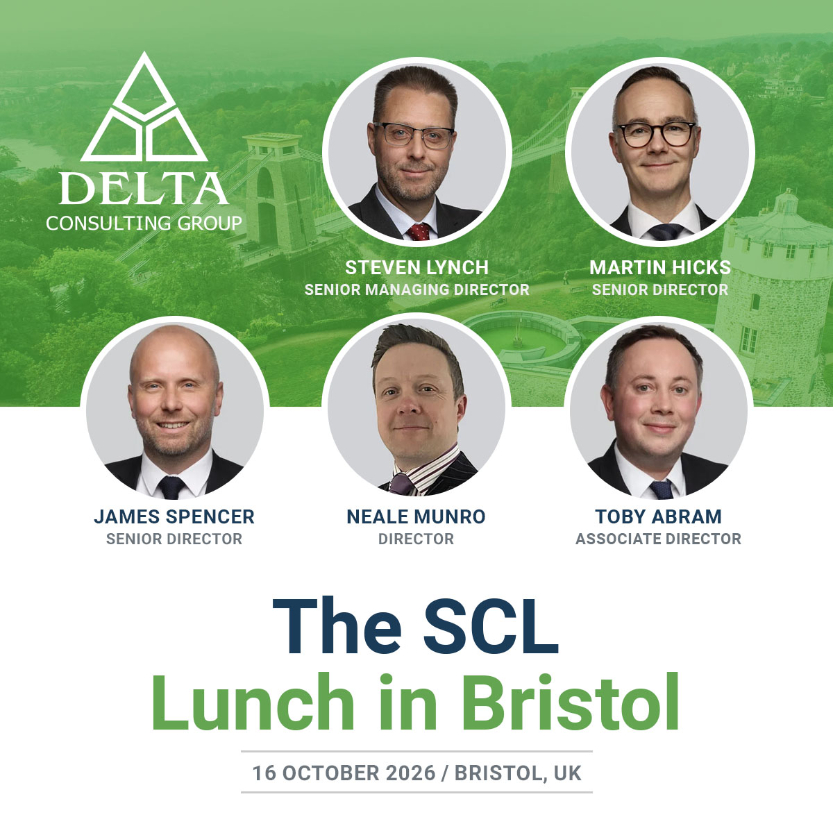 The 2026 SCL Lunch in Bristol, England