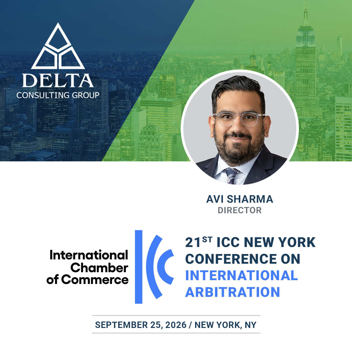 21st ICC New York Conference on International Arbitration