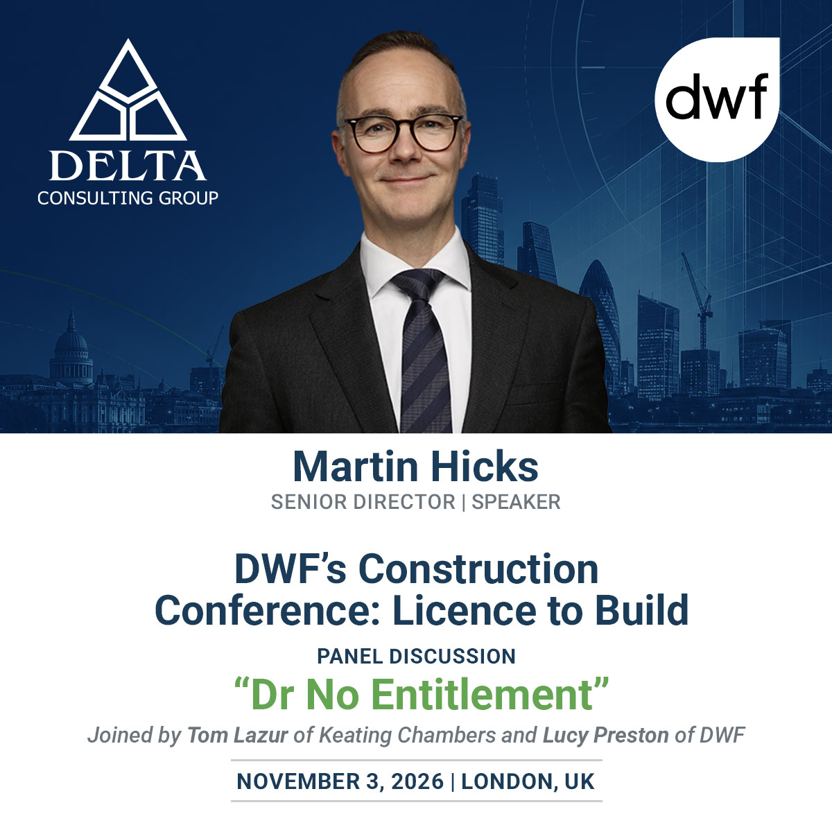 DWF Construction Conference: Licence to build